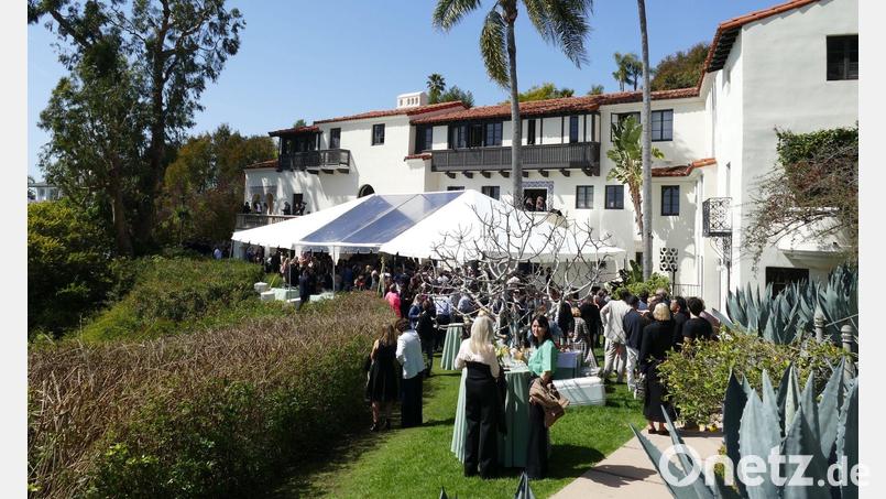Die Villa Aurora vor den Bränden in Los Angeles. (Archivbild) Bild: Barbara Munker/dpa