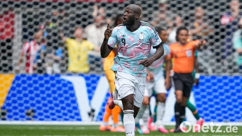 Lukaku traf wie gegen Neuseeland als Joker. Bild: Lindsey Wasson/AP/dpa