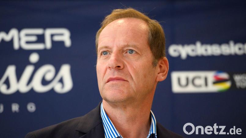 Tour-Direktor Christian Prudhomme. (Archivbild) Bild: Gregor Fischer/dpa