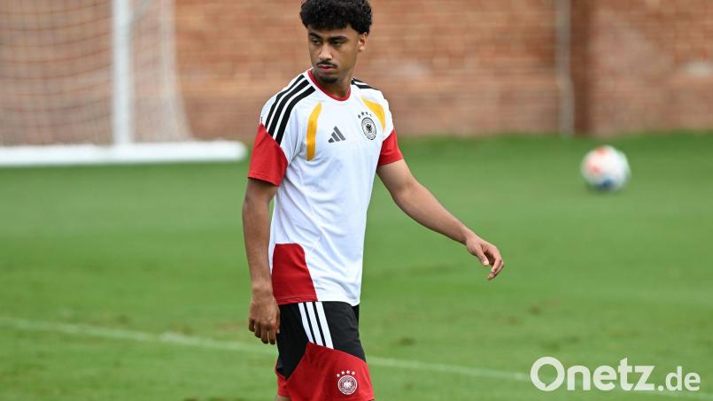 Steht vor einem Wechsel zum FC Bayern: Nathaniel Brown. (Archivbild) Bild: Federico Gambarini/dpa