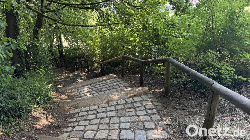 Viele Wege führen auf den Berg. Der Stufenweg ist mit seinen Treppenstufen ein kleines Workout. Wer braucht da noch den "Stairmaster" im Fitnessstudio? Bild: Heike Unger