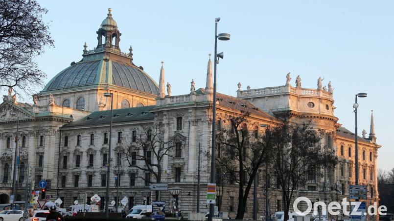 Das Justizministerium in München ist im Justizpalast untergebracht. (Symbolbild) Bild: Stephan Jansen/dpa
