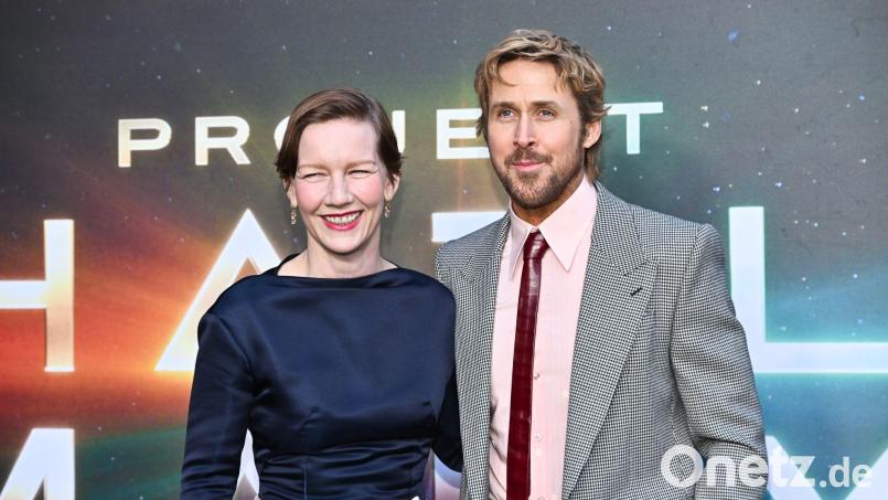 Sandra Hüller und Ryan Gosling sind die Stars des Überraschungsfilmhits „Der Astronaut - Project Hail Mary“. (Archivbild) Bild: Evan Agostini/Invision/dpa