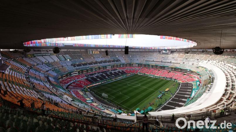Ein Fußball-Tempel, der es in sich hat: Er liegt über 2.200 Meter über dem Meeresspiegel. (Archivbild) Bild: Nick Potts/PA Wire/dpa