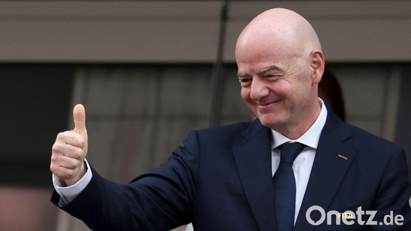 FIFA-Präsident Gianni Infantino hebt die Leistung der Superstars bei dieser WM hervor. (Archivbild) Bild: Bai Xuefei/XinHua/dpa