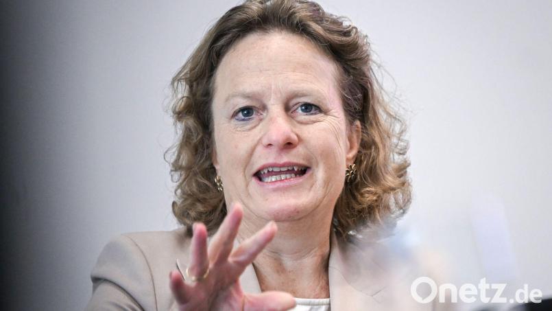 Die ADV-Präsidentin Aletta von Massenbach fordert schnellere Grenzkontrollen. (Archivbild) Bild: Jens Kalaene/dpa