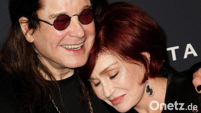 Sie waren 45 Jahre lang verheiratet: Sharon und Ozzy Osbourne. (Archivbild) Bild: -/Zuma Press/dpa