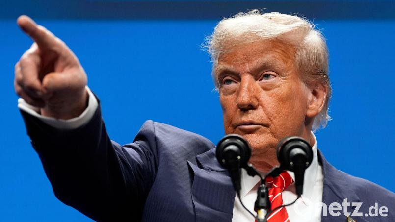 Die US-Regierung unter Präsident Trump hegt weiter Besitzansprüche auf Grönland. (Archivbild) Bild: Alex Brandon/AP/dpa