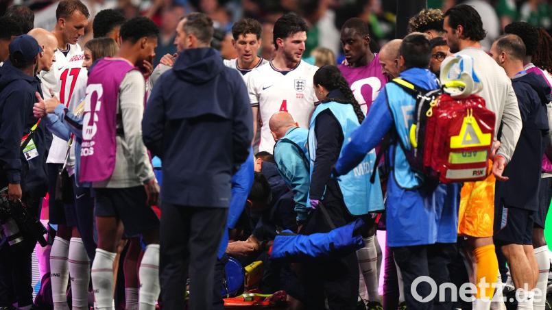 Jordan Henderson hat sich nach dem Spiel wehgetan. Bild: Bradley Collyer/PA Wire/dpa