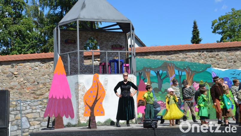 Am Samstag, 11. Juli, um 16 Uhr ist es soweit: Dann hebt sich der Vorhang auf der Freilichtbühne im Schlossgarten für das Stadtbühne-Kinderstück "Rapunzel". Bild: Elisabeth Dobmayer