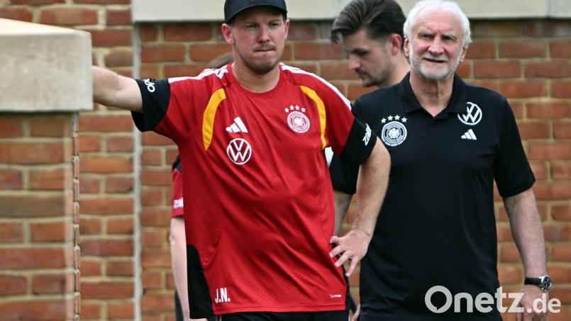 Rudi Völler sieht einige Dinge im Wirken von Ex-Bundestrainer Julian Nagelsmann kritisch. (Archivbild) Bild: Federico Gambarini/dpa