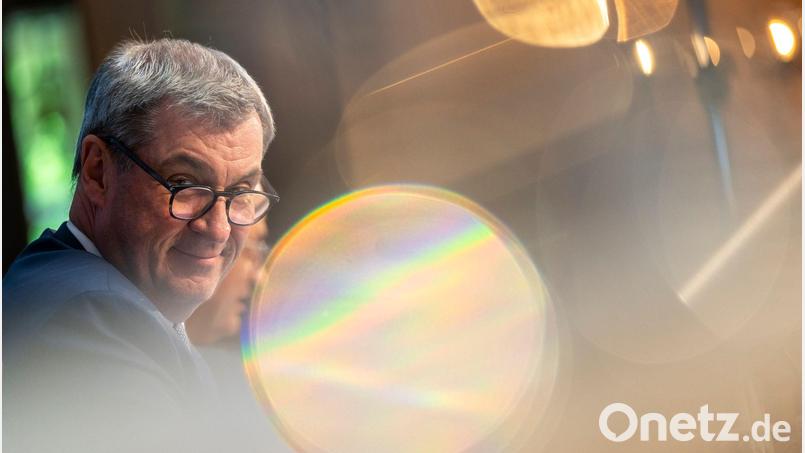 CSU-Chef Söder warnt vor dramatischen Folgen für den Wohlstand in Deutschland, wenn es nicht gelingt, die kriselnde Autoindustrie im Land wieder auf Erfolgskurs zu bringen. Bild: Peter Kneffel/dpa