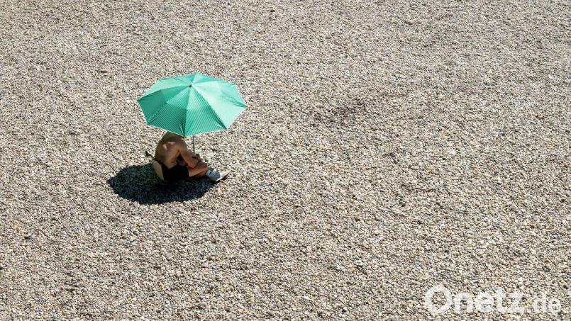 In Deutschland wird es am Wochenende bis zu 36 Grad warm. Bild: Peter Kneffel/dpa