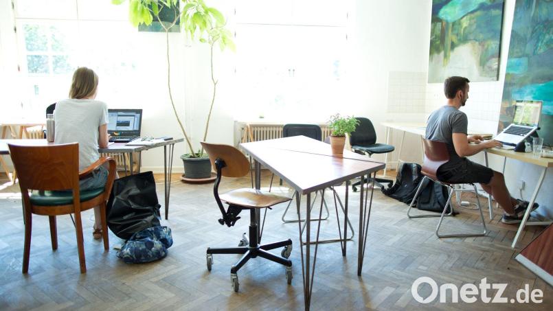 In Deutschland wächst die Zahl der neuen Start-ups rasant. (Symbolbild) Bild: Jörg Carstensen/dpa