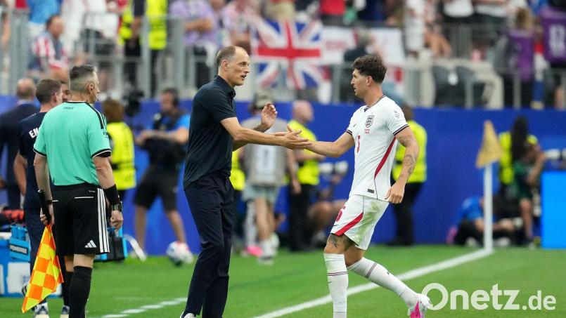 Verteidiger John Stones hat Trainer Thomas Tuchel nach dem Sieg gegen Mexiko mit einer vorgetäuschten Verletzung reingelegt. (Archivbild) Bild: Nick Potts/PA Wire/dpa