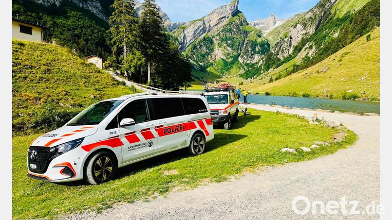 Ein 19-jähriger Deutscher ist beim Baden in einem Schweizer Bergsee ums Leben gekommen. Bild: -/Kantonspolizei Appenzell Innerrhoden/dpa