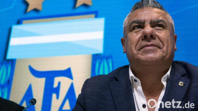 Argentiniens Fußballverband AFA hat einen mutmaßlichen Hackerangriff gemeldet. (Archivbild) Bild: Daniel Jayo/AP/dpa