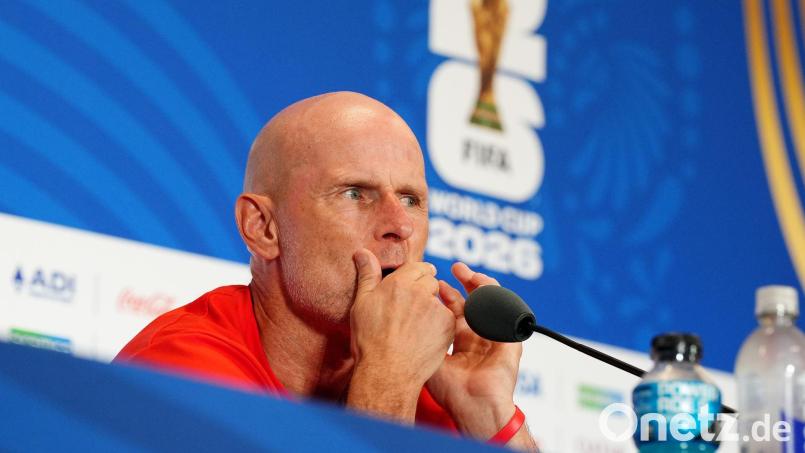 Norwegens Trainer Stale Solbakken. Bild: Martin Rickett/PA Wire/dpa
