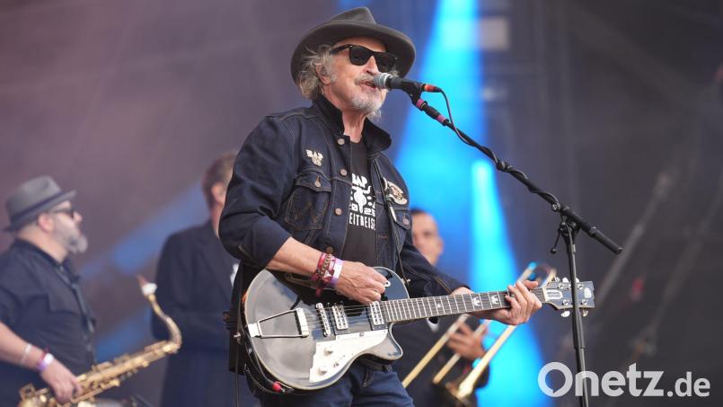 Wolfgang Niedecken feiert das 50-jährige BAP-Jubiläum mit einem Konzert im Rheinenergie-Stadion (Archivbild). Bild: Marcus Brandt/dpa