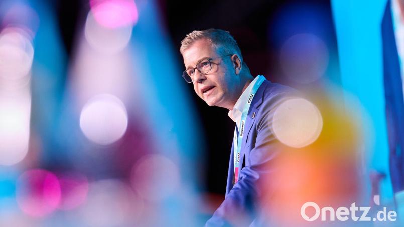Finanzsenator Stefan Evers (CDU) ist schon lange in der Berliner Landespolitik aktiv. (Archivbild) Bild: Annette Riedl/dpa