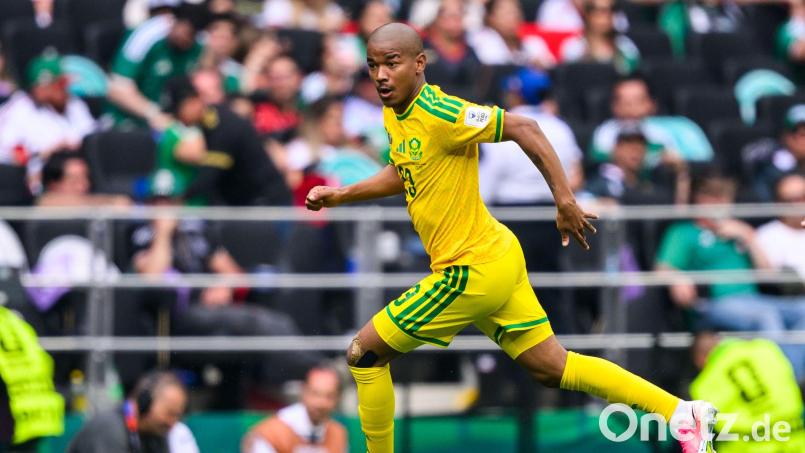 Jayden Adams, hier im Einsatz beim WM-Eröffnungsspiel gegen Mexiko. (Archivbild) Bild: Tom Weller/dpa