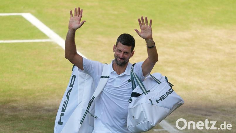 Novak Djokovic würde auch 2027 gern in Wimbledon antreten. Bild: Kirsty Wigglesworth/AP/dpa