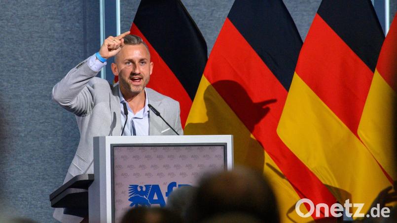 „Die Leute möchten den politischen Wandel“, sagt AfD-Spitzenkandidat Ulrich Siegmund. Bild: Klaus-Dietmar Gabbert/dpa