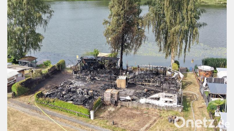 Eine Woche nach einem Feuer auf einem Campingplatz ist die Ursache weiter unklar. (Archivbild) Bild: Daniel Löb/dpa