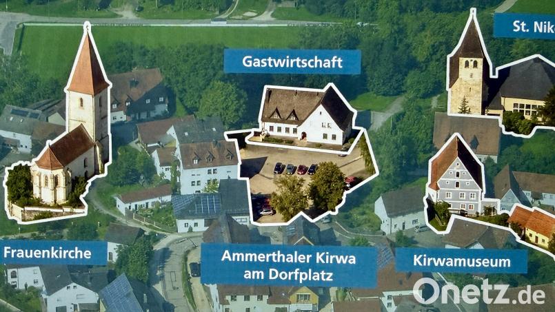 Blaupause für den Standort: Die Machbarkeitsstudie sieht Ammerthal als Heimat für ein künftiges Kirwamuseum. Bild: Agentur Fran-Konzept