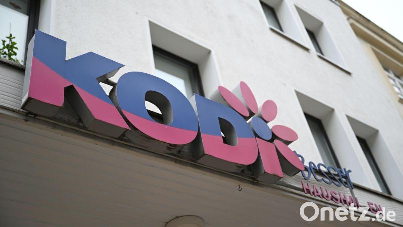 Die Handelskette Kodi hatte 2024 bereits Insolvenz angemeldet. Bild: Wolf von Dewitz/dpa-Zentralbild/dpa