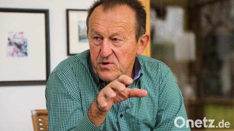 Richard Gaßner feiert am 15. Juli Geburtstag - diesmal seinen 75. Archivbild: Wolfgang Steinbacher