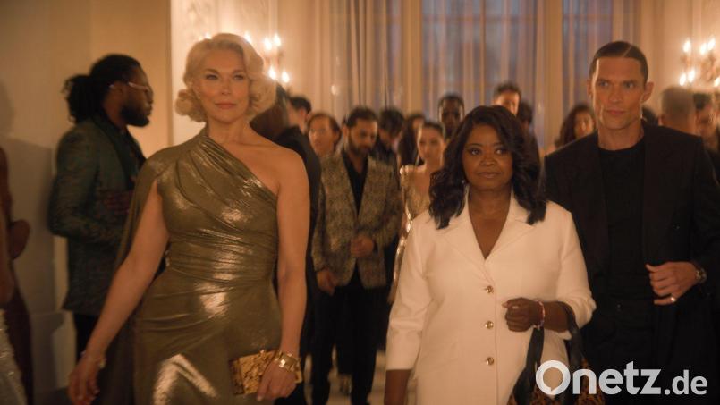 Hannah Waddingham und Octavia Spencer spielen ziemlich beste Freundinnen in der neuen Serie „Ride or Die“. Bild: Prime Video/dpa