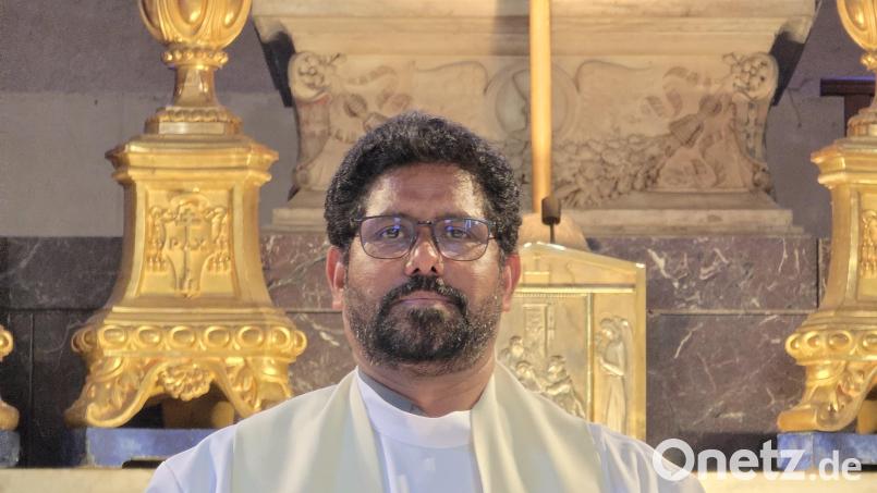 Pfarrvikar Dr. John Palathinkal ist dankbar für seine Zeit in der Pfarreiengemeinschaft Neukirchen. Bild: Dr. John Palathinkal Kuriako