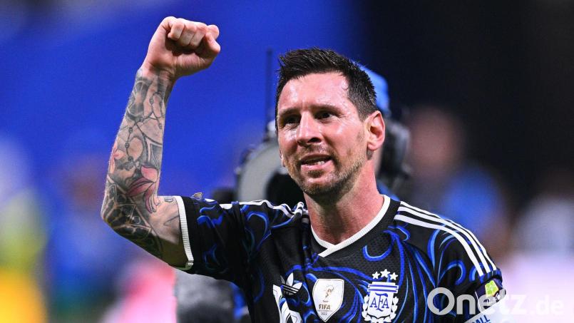 Messi hat zwei Treffer vorbereitet und führt nun die Torjägerliste an. Bild: Tom Weller/dpa