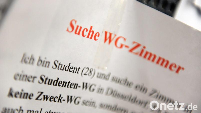 WG, Wohnheim, eigene Mietwohnung oder doch noch im Elternhaus: Wie Studierende wohnen hängt auch stark vom Standort der Hochschule ab. Bild: Daniel Naupold/dpa