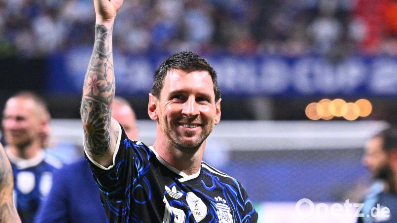 Lionel Messi könnte in diesem Jahr eine besondere persönliche Auszeichnung erhalten. Bild: Tom Weller/dpa
