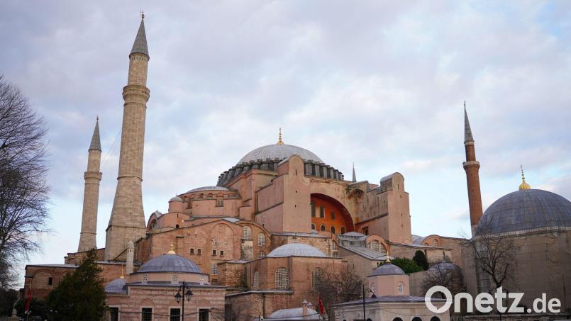 Die Hagia Sophia in Istanbul war einst eine Kathedrale. (Archivbild) Bild: Tunahan Turhan/SOPA Images via ZUMA Press Wire/dpa