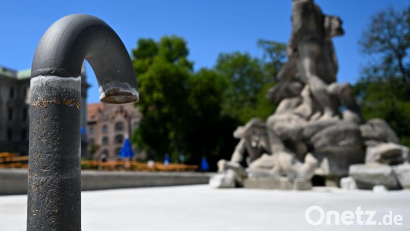 Vor den Verboten hatte die Stadt schon mehrere Brunnen abgeschaltet. (Archivbild) Bild: Sven Hoppe/dpa