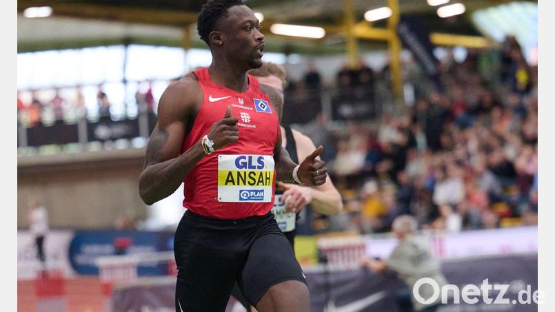 Gegen 100-Meter-Rekordler Owen Ansah läuft ein Verfahren der Nationalen Anti Doping Agentur. (Archivbild) Bild: Bernd Thissen/dpa