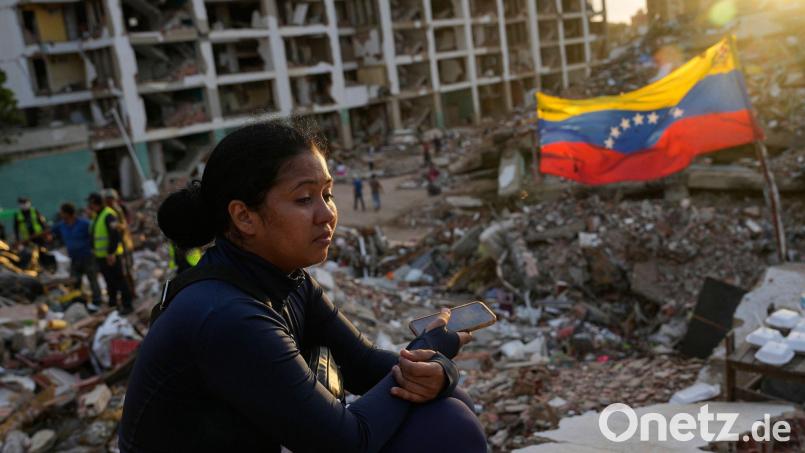 Die Zahl der Todesopfer nach den Erdbeben in Venezuela steigt immer weiter. (Archivbild) Bild: Ariana Cubillos/AP/dpa
