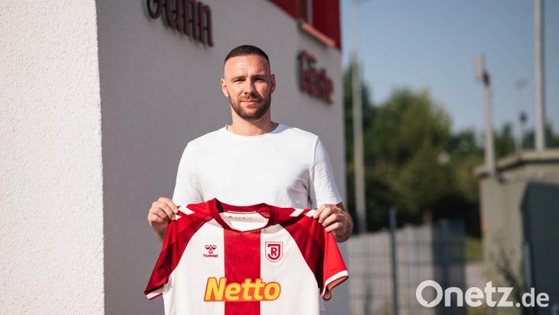 Patrick Hobsch schoss in seinem ersten Spiel für den SSV Jahn drei Tore. Bild: Gschlößl/SSV Jahn
