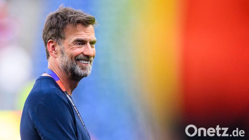Eine entscheidende Hürde weniger: Jürgen Klopp kann jetzt Bundestrainer werden. (Archivbild) Bild: Tom Weller/dpa