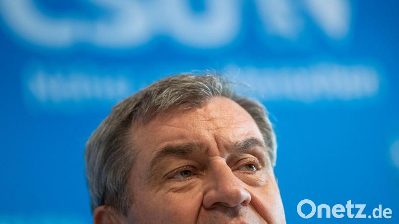 Bayerns Ministerpräsident gab sich nach dem Vorfall gelassen. (Archivbild) Bild: Peter Kneffel/dpa