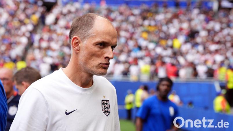 Englands Trainer Thomas Tuchel. Bild: Martin Rickett/PA Wire/dpa