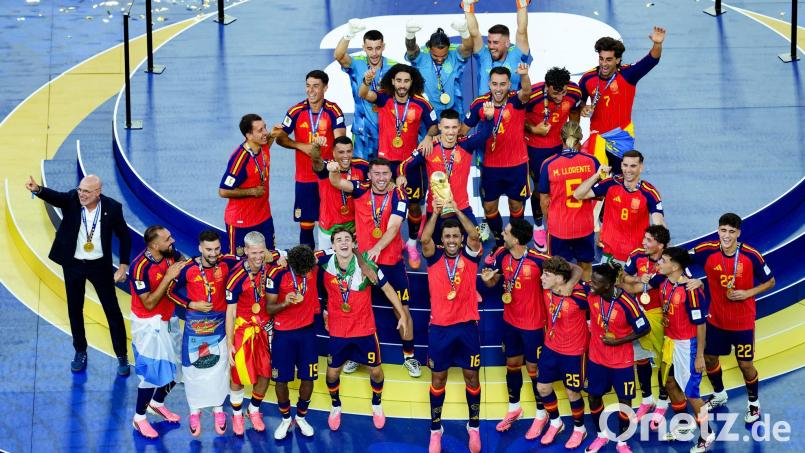 Spanien ist Weltmeister. Bild: Martin Rickett/PA Wire/dpa