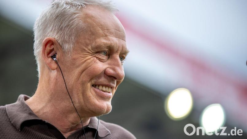 Christian Streich kritisiert das Drumherum des WM-Finals. (Archivbild) Bild: Andreas Gora/dpa