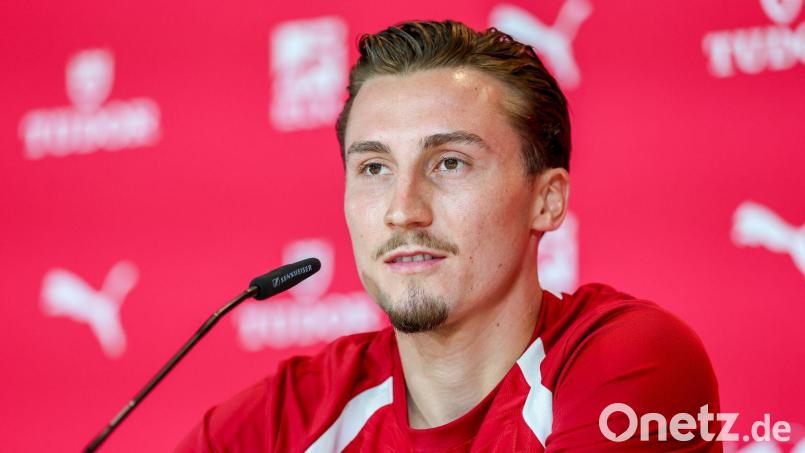 Rocco Reitz hat bei RB Leipzig neben der Champions League weitere ambitionierte Ziele. Bild: Jan Woitas/dpa