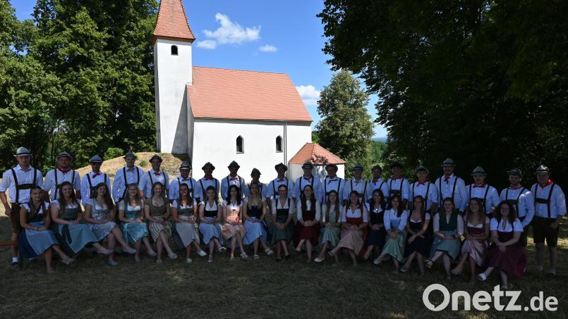 Die Vorfreude ist groß bei den Niederärndter Kirwaleit Bild: Natalie Bär