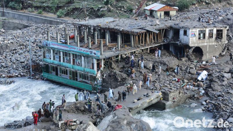 Afghanistan meldet mindestens 23 Tote nach Überflutungen. Bild: Wahidullah Kakar/AP/dpa