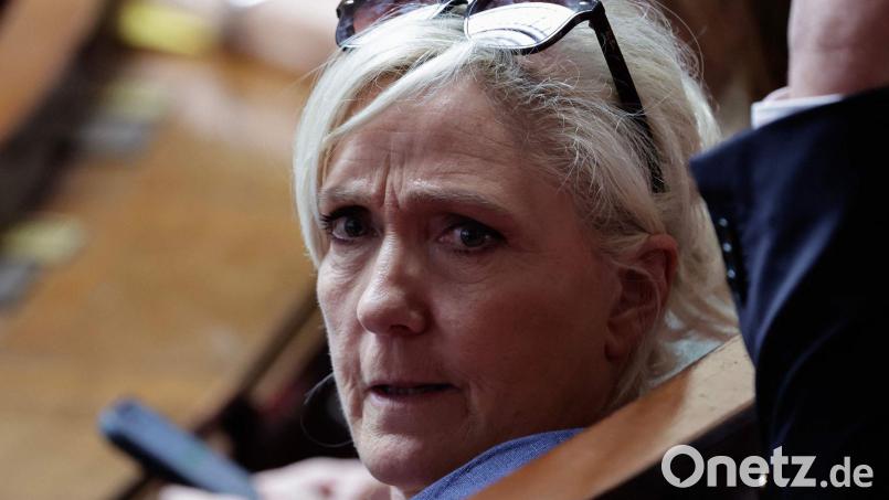 Marine Le Pen hat Revision gegen ihre Verurteilung wegen Veruntreuung von EU-Geldern eingelegt (Archivbild). Bild: Stephane De Sakutin/AFP/dpa